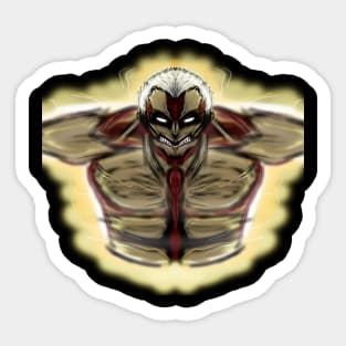 Armored titan Sticker